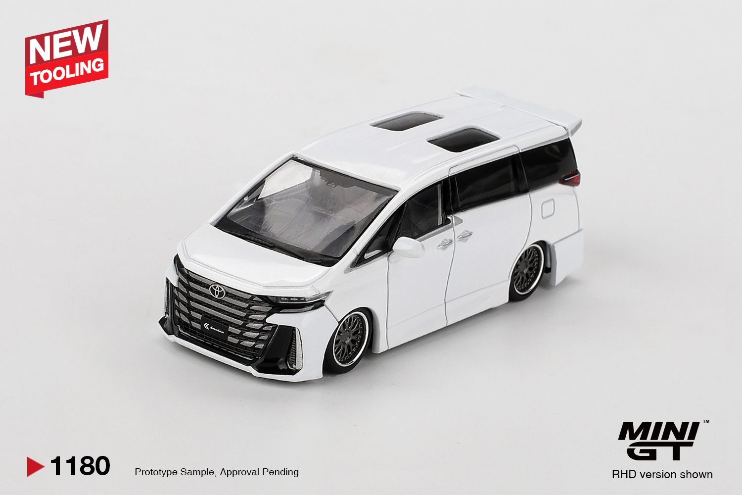 [預訂] Mini GT Toyota Vellfire 40 KUHL White RHD