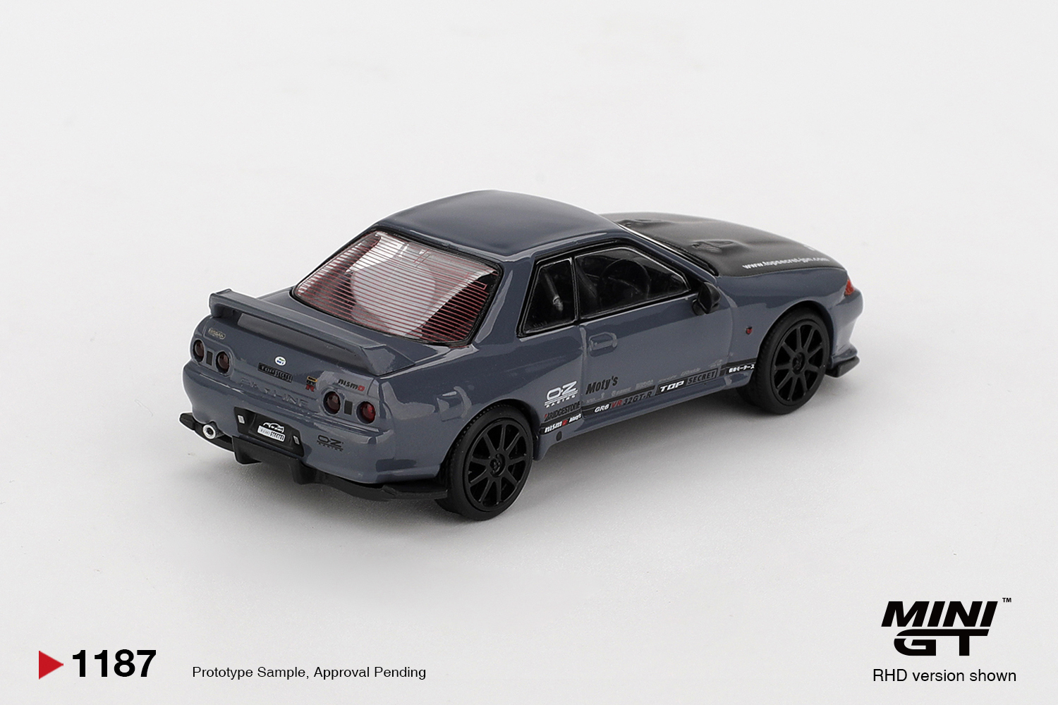 [預訂] Mini GT Nissan Skyline GT-R Top Secret VR32 Stealth Grey