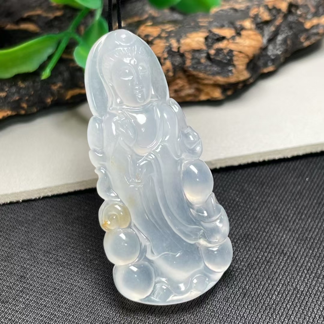 1226445 翡翠觀音吊墜