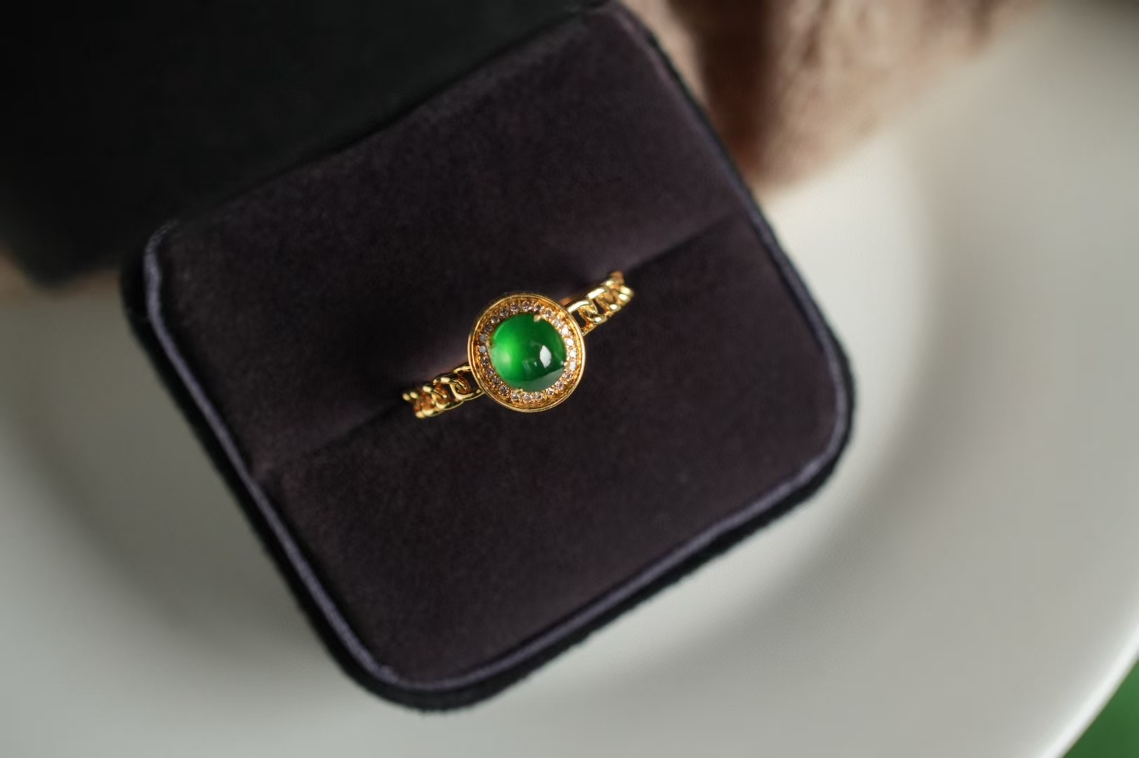 1226825 翡翠戒指