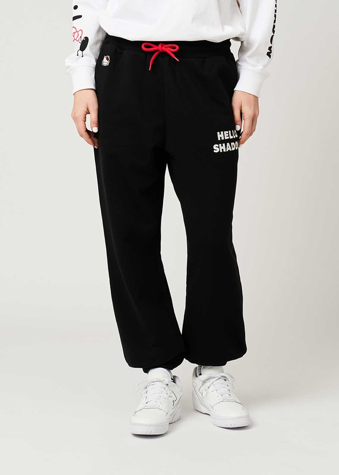 日本預訂 graniph GH X HELLO KITTY HELLO SHADOW Kitty & Shadow | Joggers