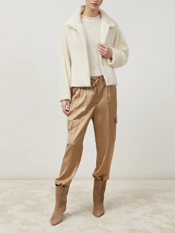 PESERICO 麂皮裸靴