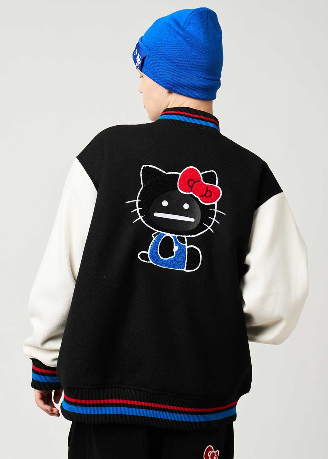 日本預訂 graniph GH X HELLO KITTY Sitting HELLO SHADOW | Stadium Jumper