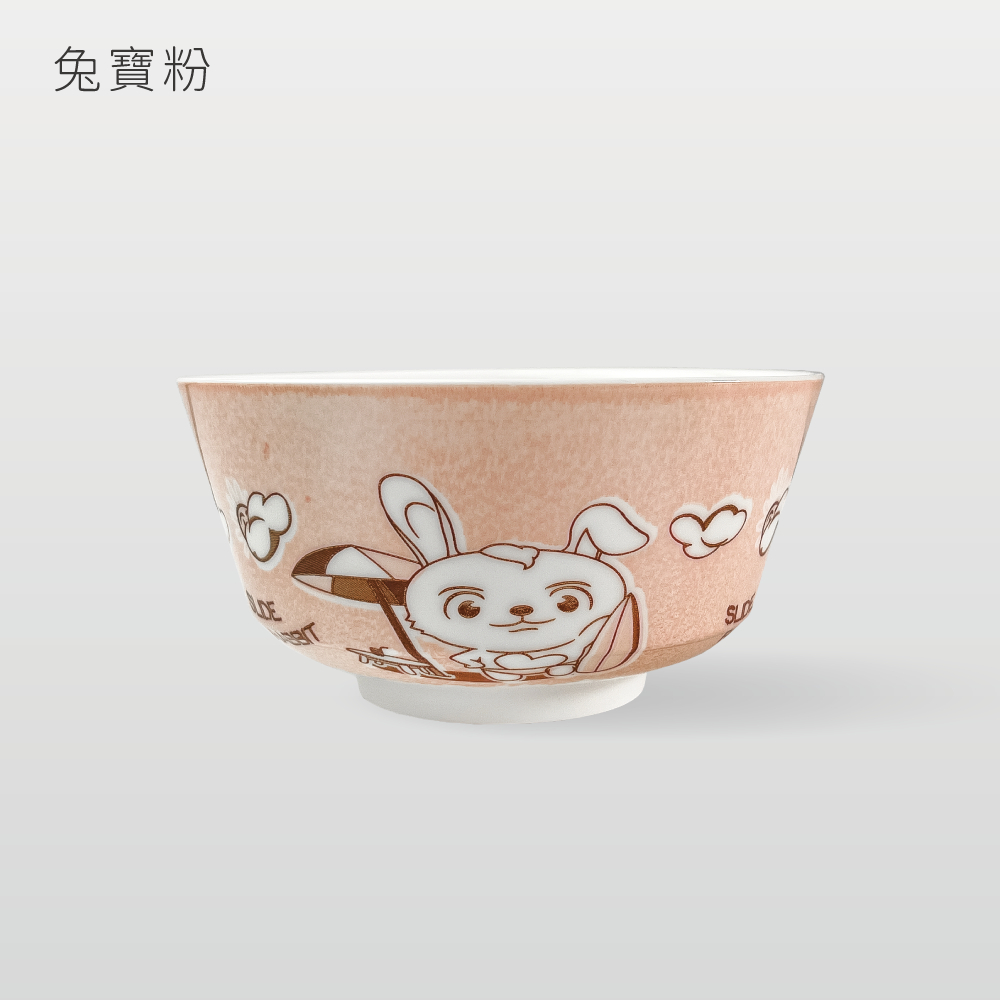 兔寶系列-卡通歐式碗盤 【陶杯杯瓷器】