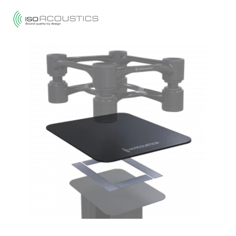 IsoAcoustics Aperta 200 揚聲器腳架支撐板 (黑色)