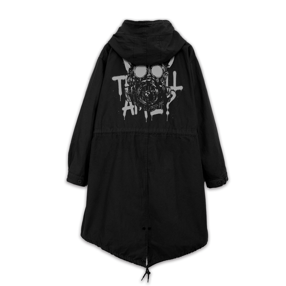 Cospa 011926 カイマン マスク M-51ジャケット [ドロヘドロ（原作版）] BLACK