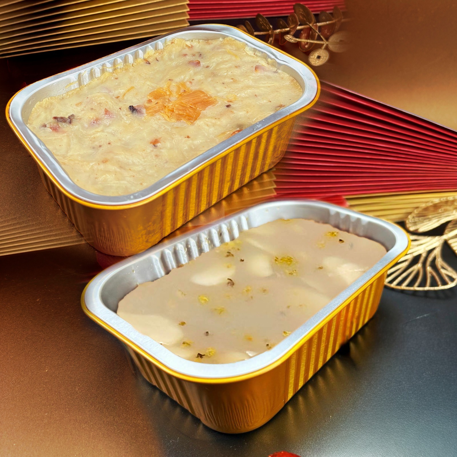 「喜品」糕點賀禮 ～阿姐蘿蔔糕(500g) 配桂花馬蹄糕(500g)