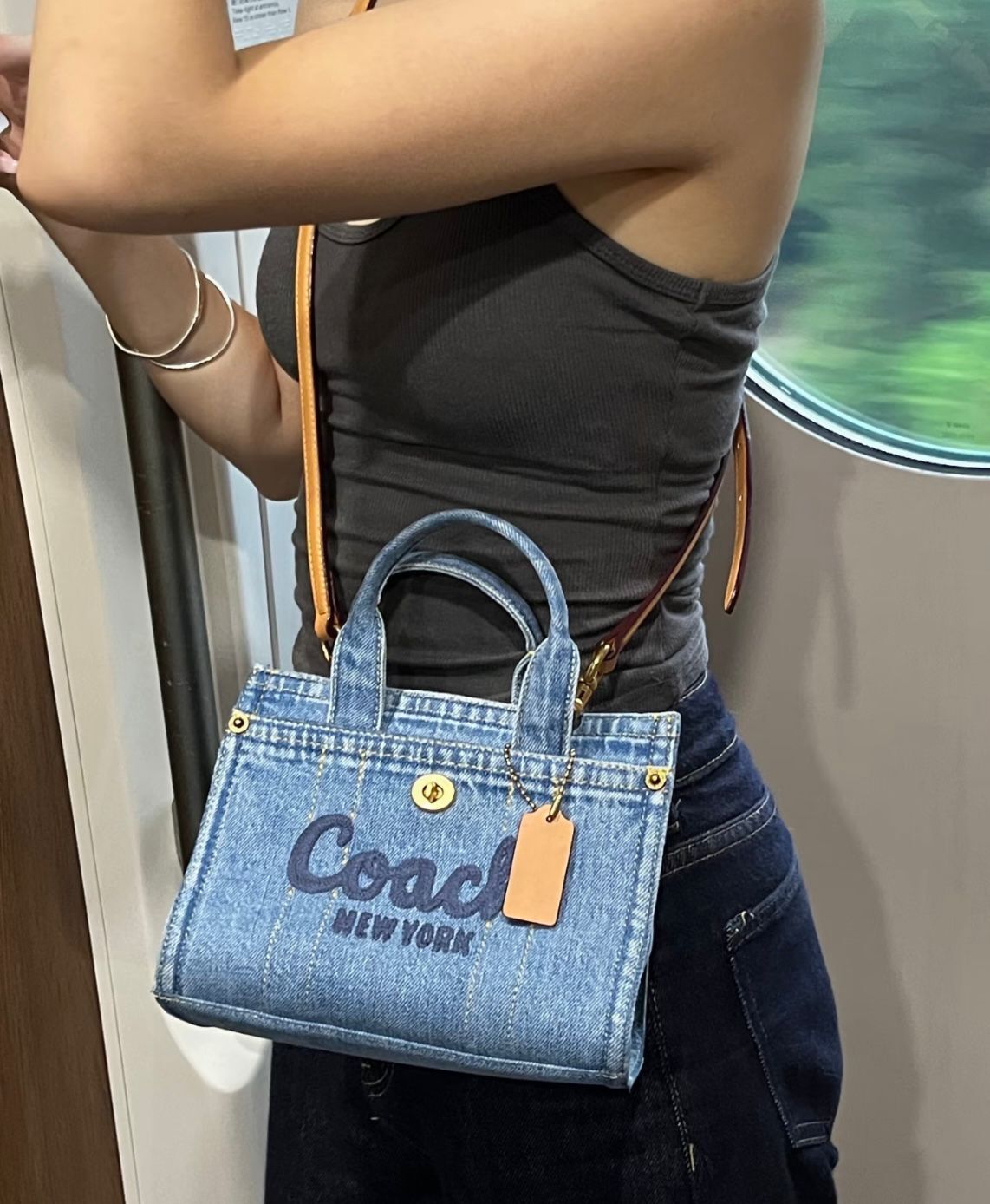 【預購】H010674 Coach 牛仔 Tote