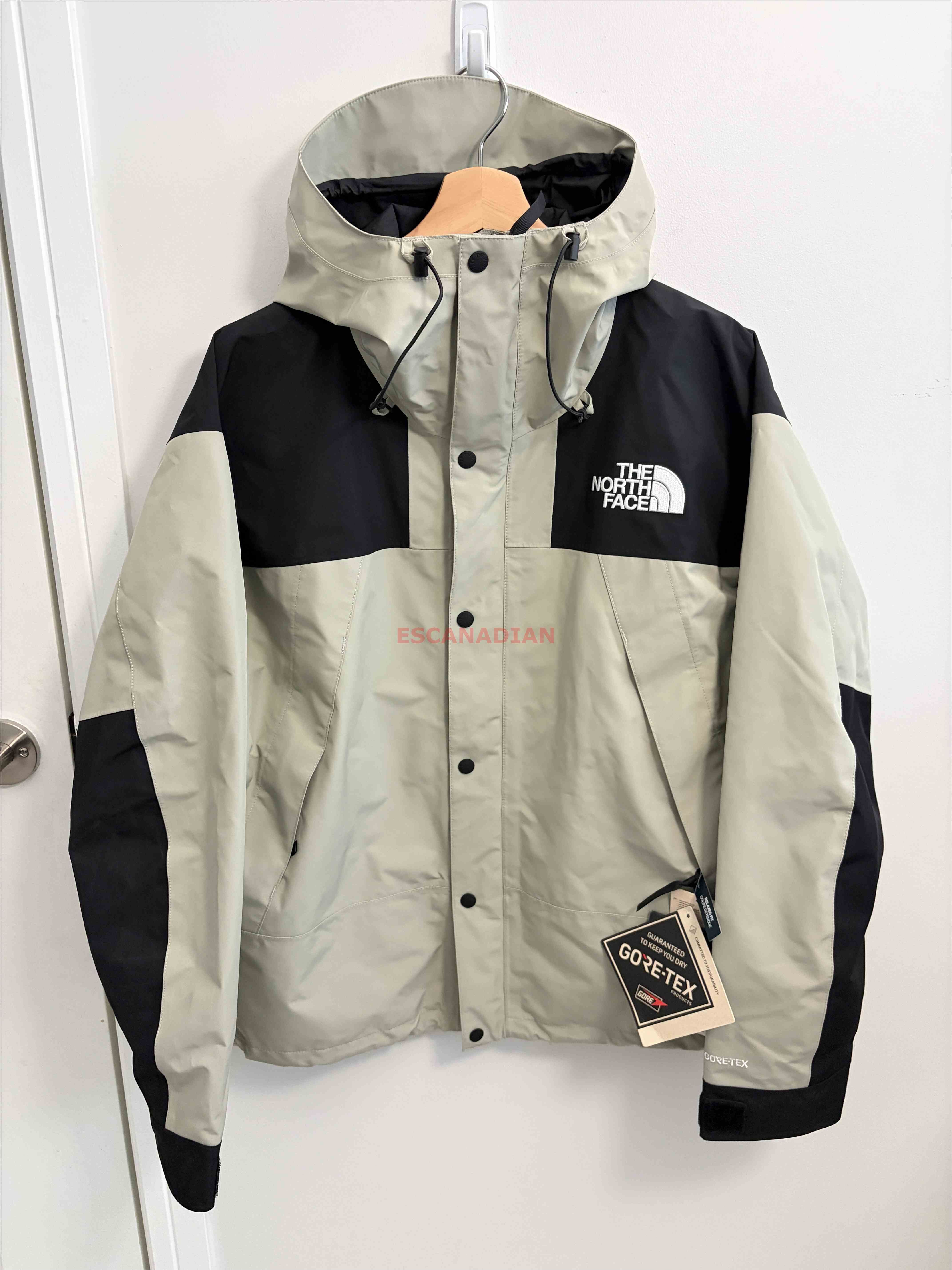 THE NORTH FACE 男大人 GORE-TEX系列 字樣標誌 防水 防風 硬挺 外套 (可當三合一外套)