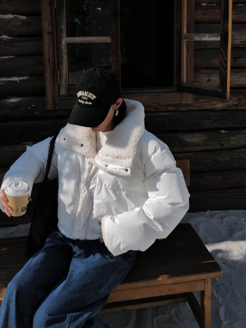 兩面穿羊羔毛麵包外套*3色