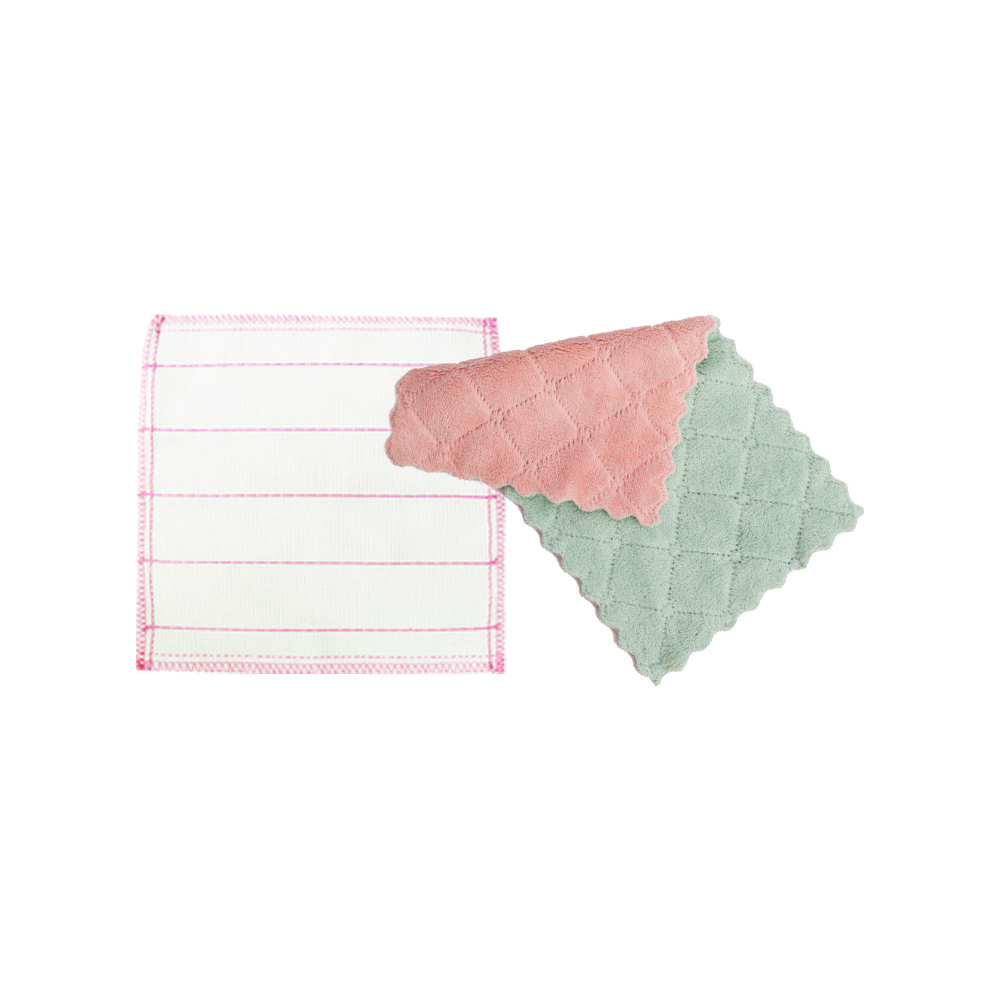 珊瑚絨抹布 不沾油毛巾洗碗布【CC0170】