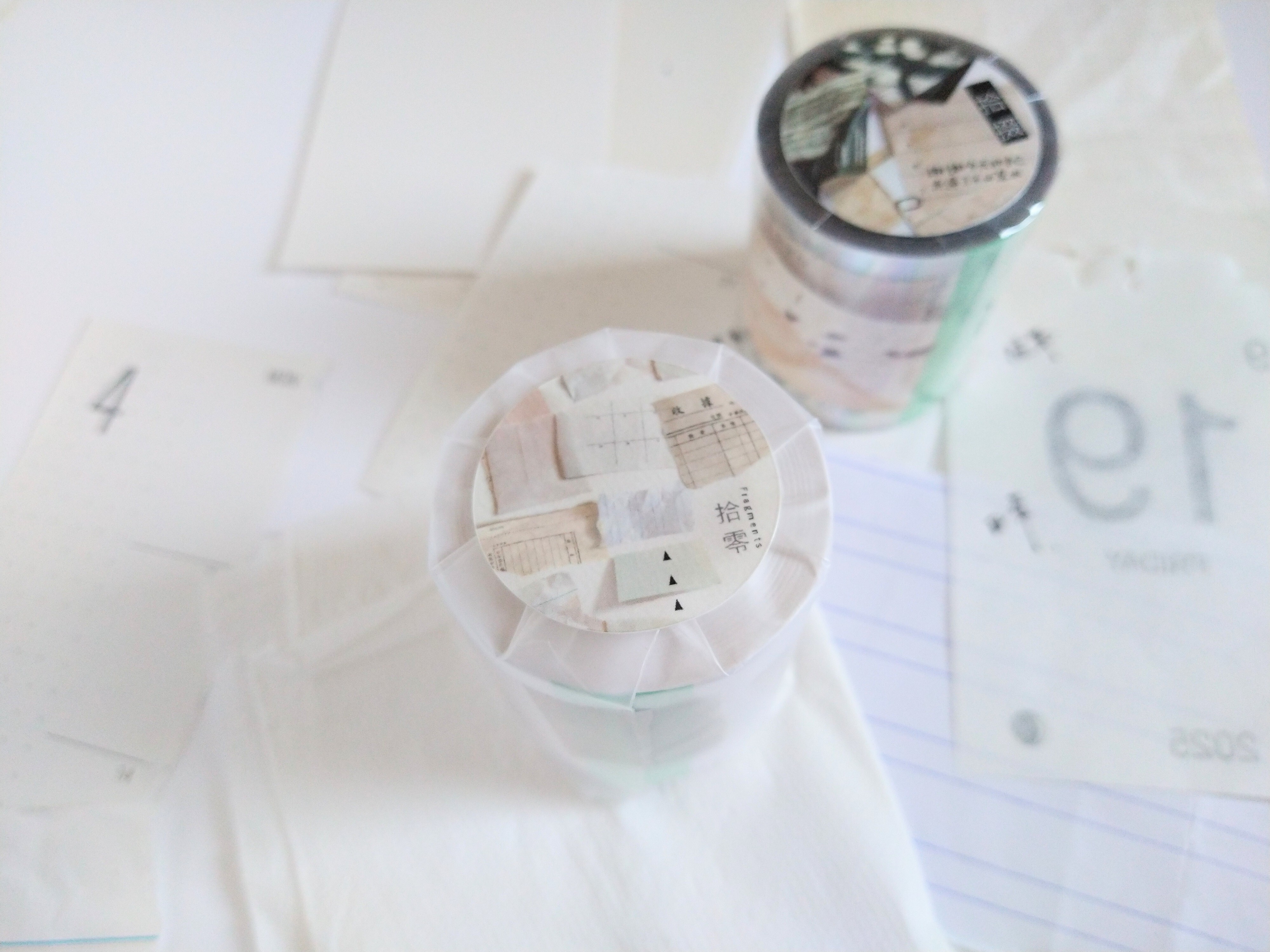 無色綻放．拾零 5cm模造紙膠帶 <整捲/分裝>