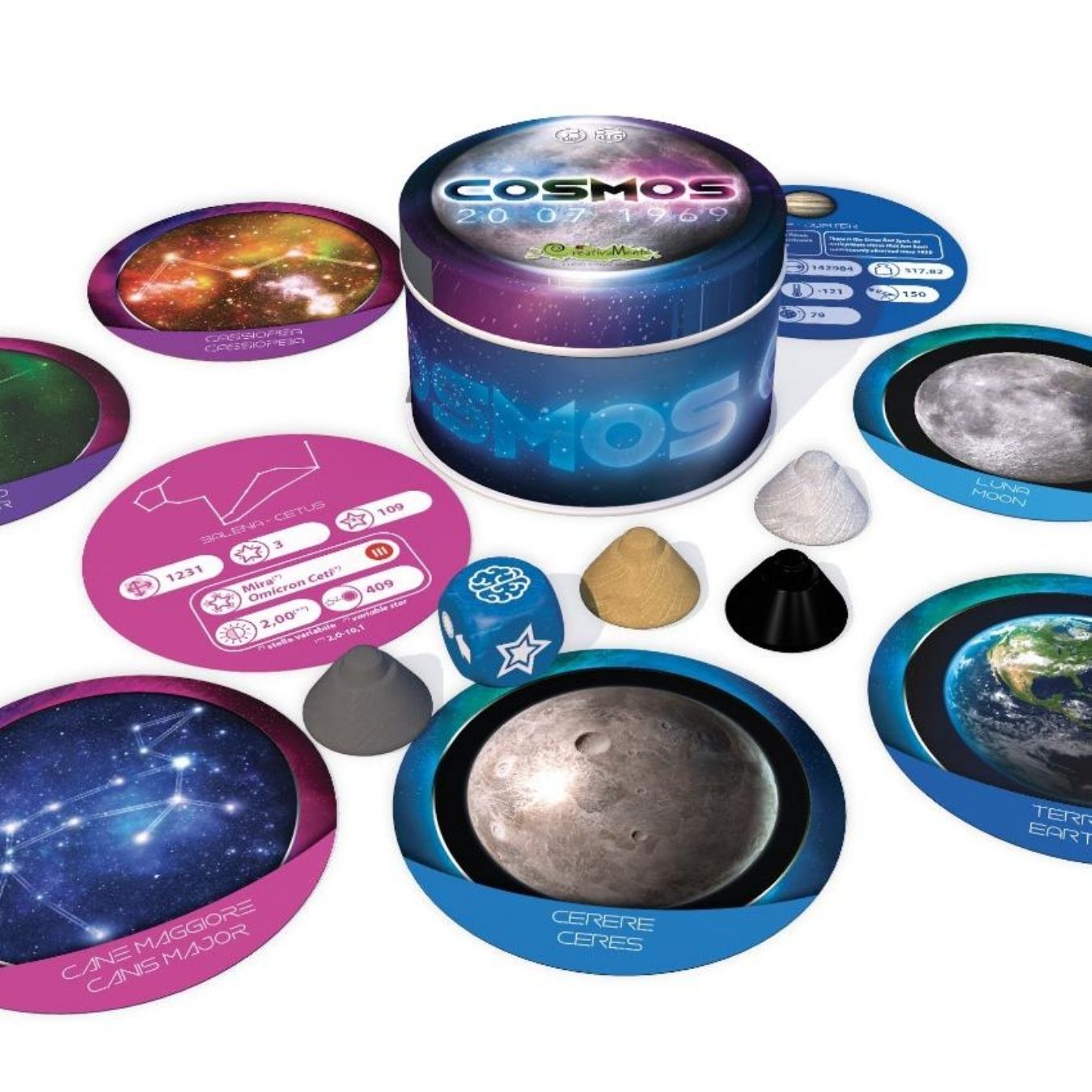 Cosmos 宇宙探索號 | 2-6人　宇宙百科卡牌桌遊