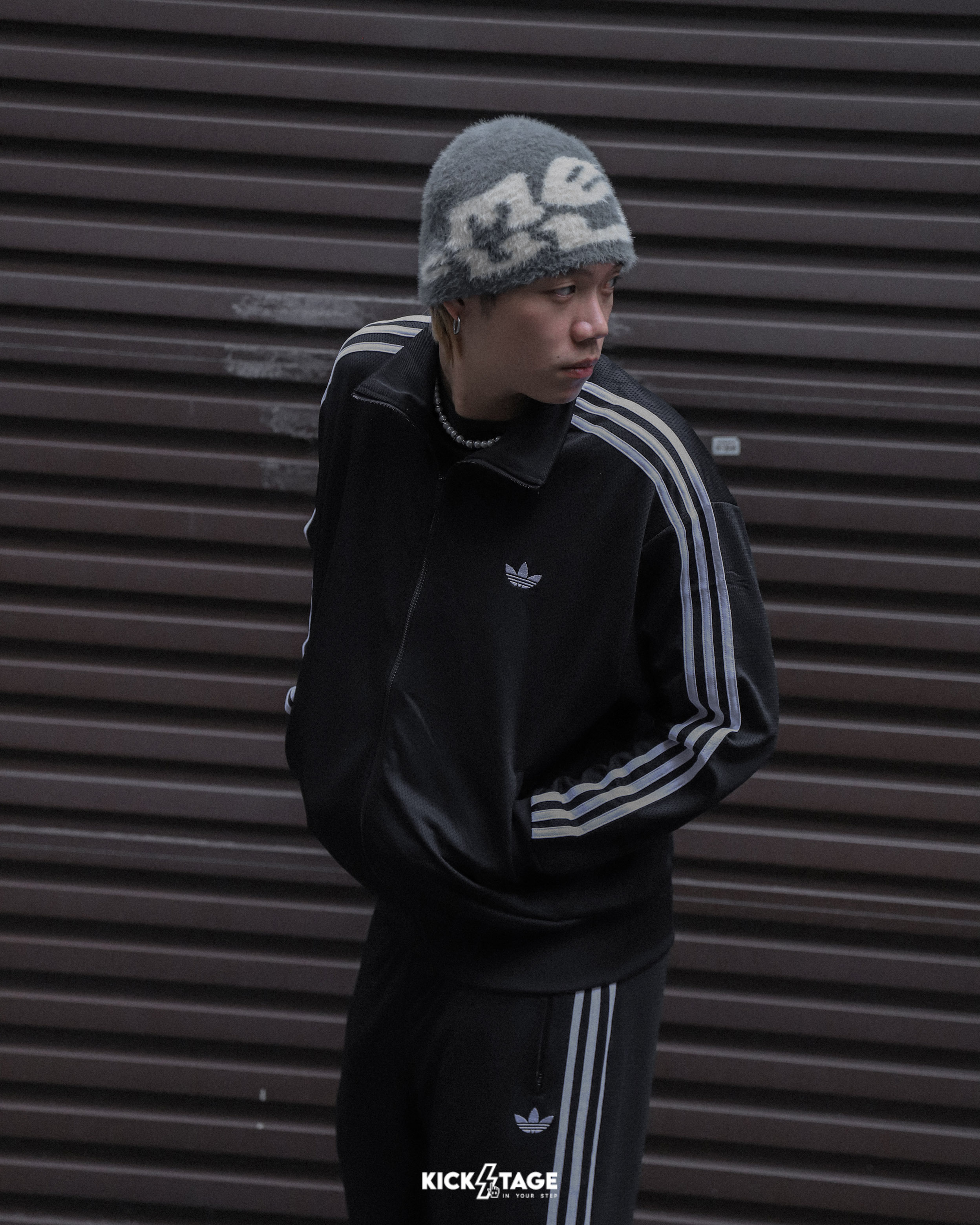 男款 ADIDAS FIREBIRD 黑 紅 高領 經典 三葉草 透氣 拉鍊 休閒 運動 長褲 外套 套裝【KE078/KE0767】ADLP