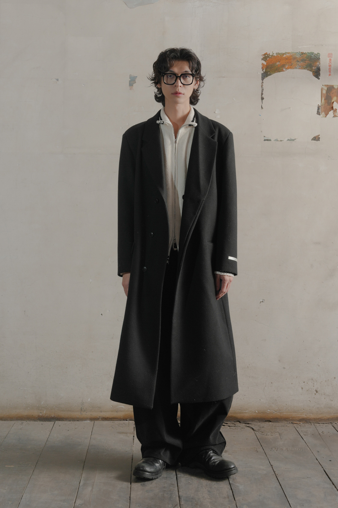 Aura Hidden Maxi Wool Coat #大衣