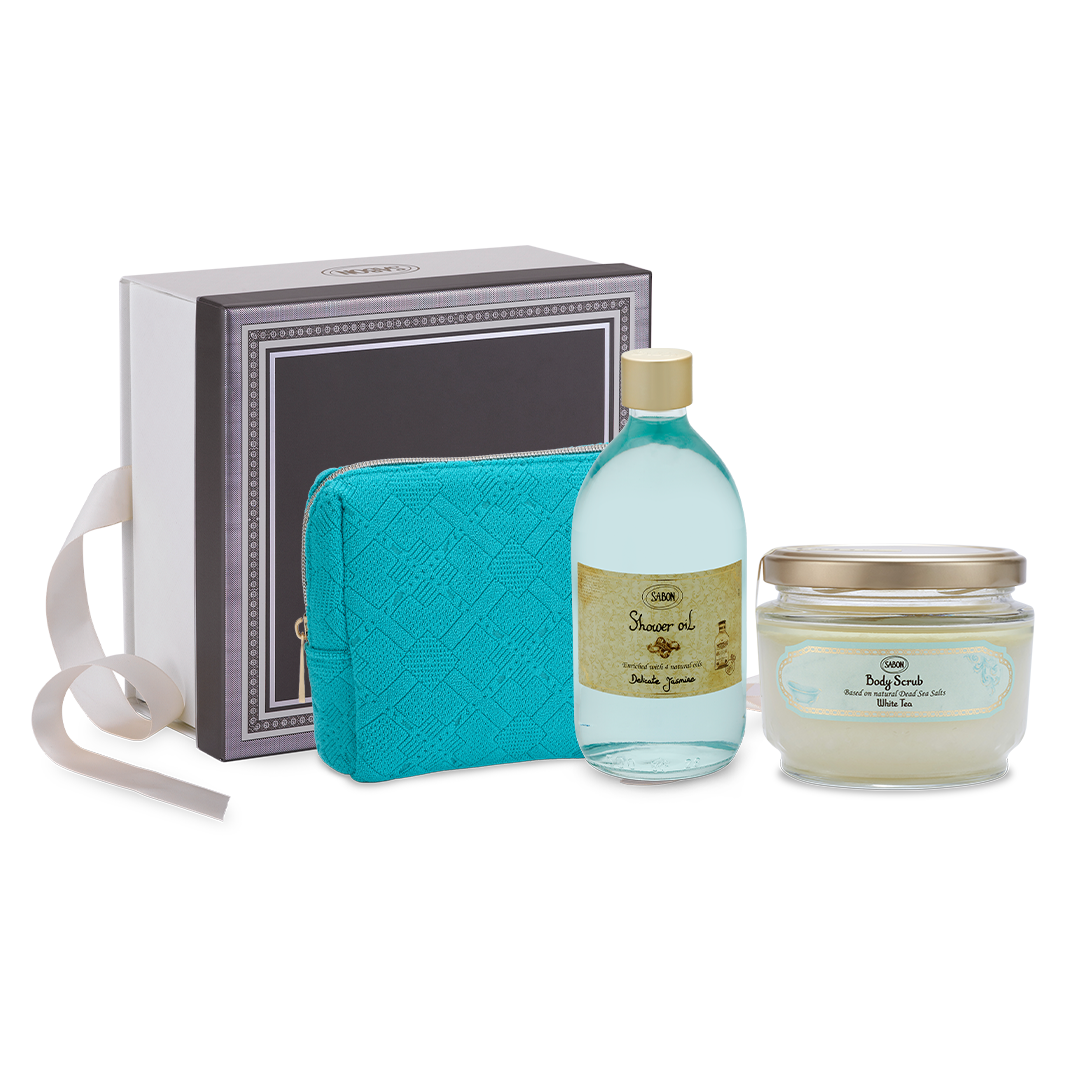 情人節沐浴磨砂贈禮組 (沐浴油x身體磨砂膏)