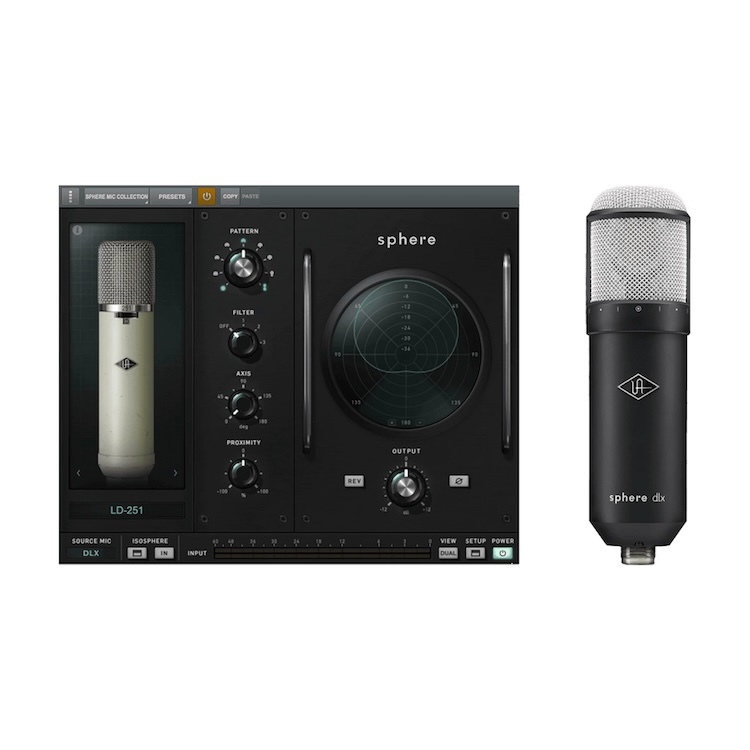 Universal Audio UA Sphere DLX 模擬麥克風系統