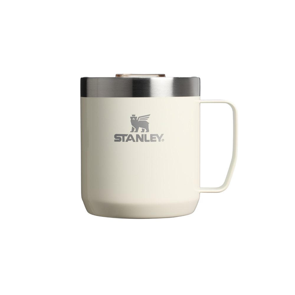 STANLEY EVERYDAY 系列 滑蓋不鏽鋼咖啡馬克杯 0.35L / 光澤奶油白