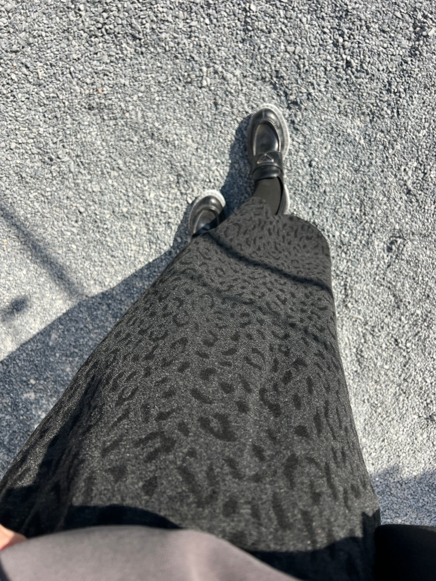 磨毛半裙豹紋*2色