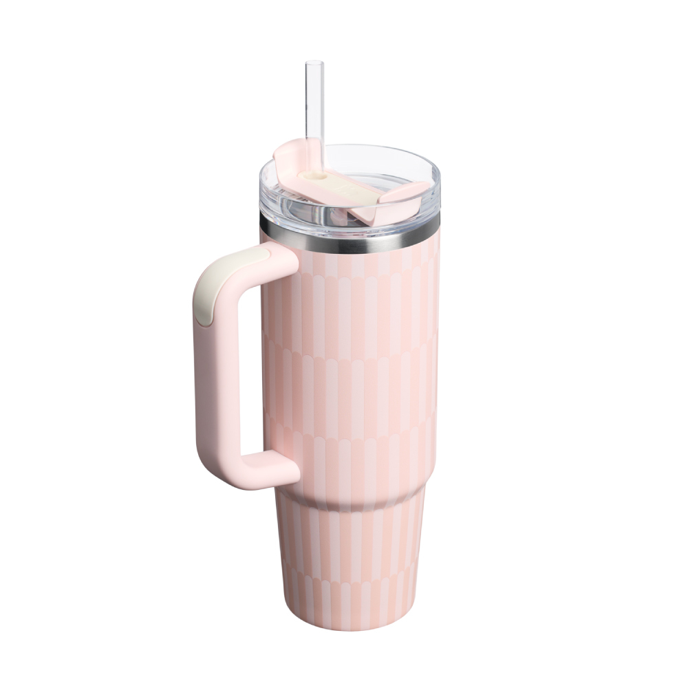 STANLEY 冒險系列 吸管隨手杯2.0 0.88L /  花磚粉