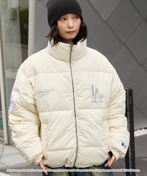 🇯🇵 MLB X MONO-MART 美國職棒大聯盟 雙面穿 2WAY 兩穿 立領外套 鋪棉 刺繡補丁 保暖 禦寒 / 預購