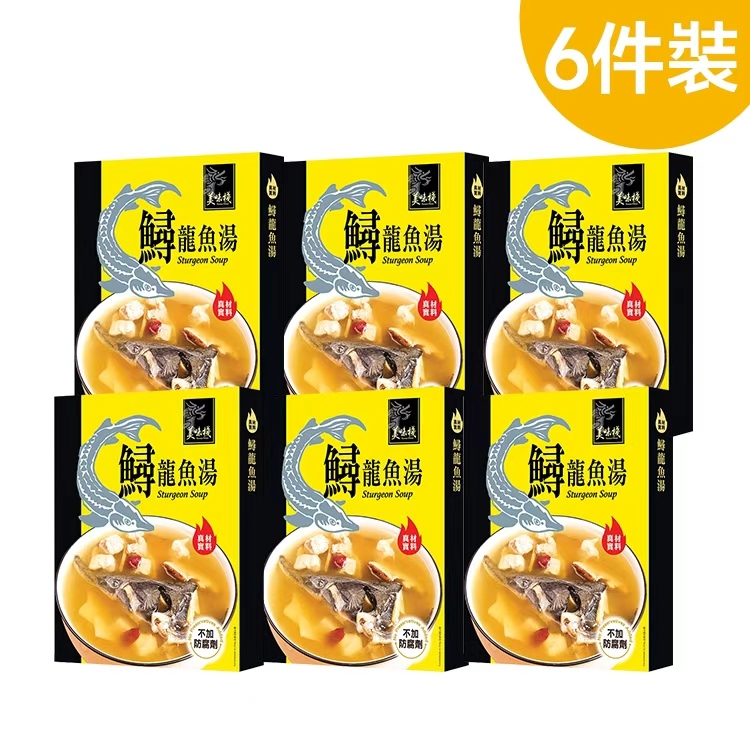 美味棧 鱘龍魚湯 450g x6