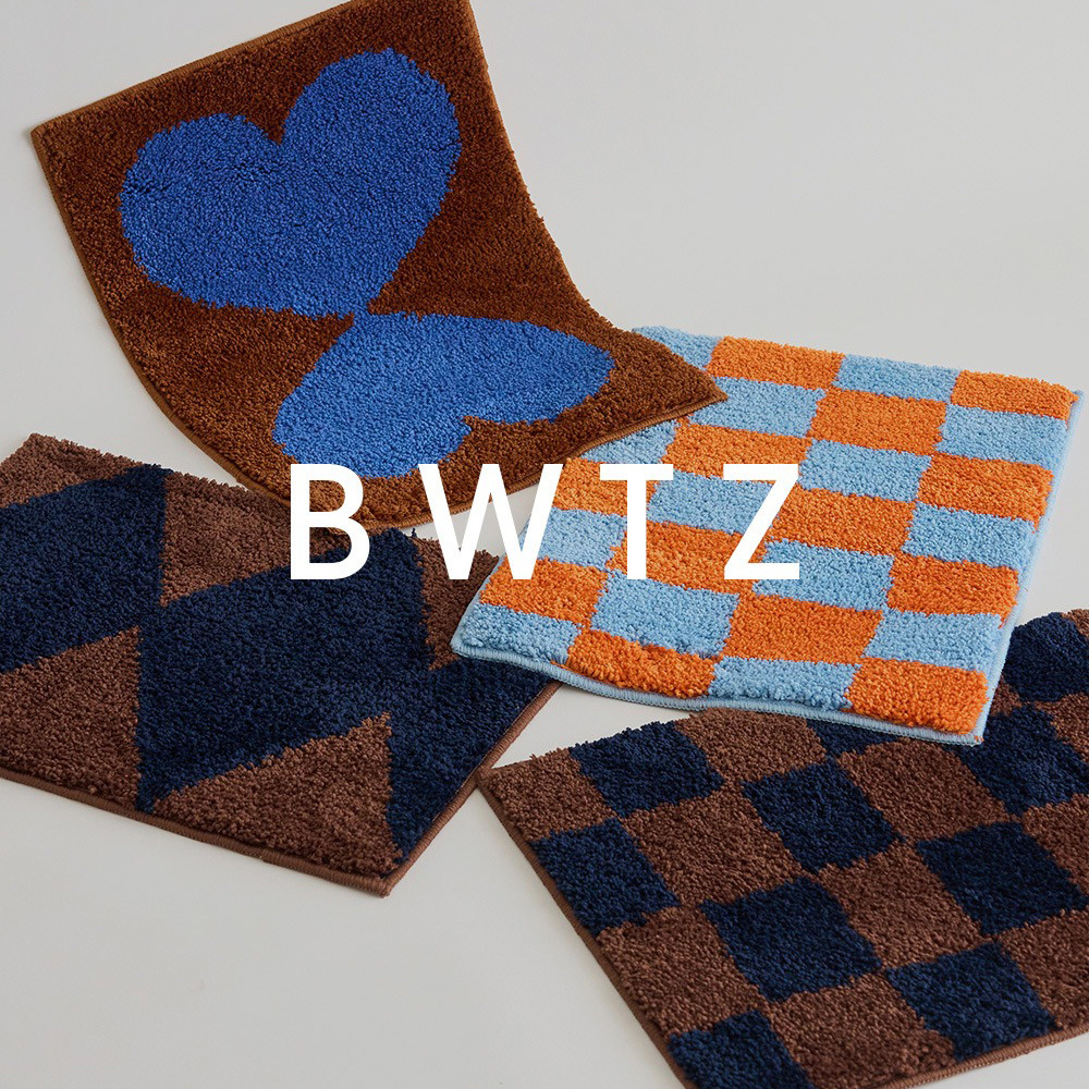 【BOWELL】柔軟長毛提花浴室地墊 (10款)