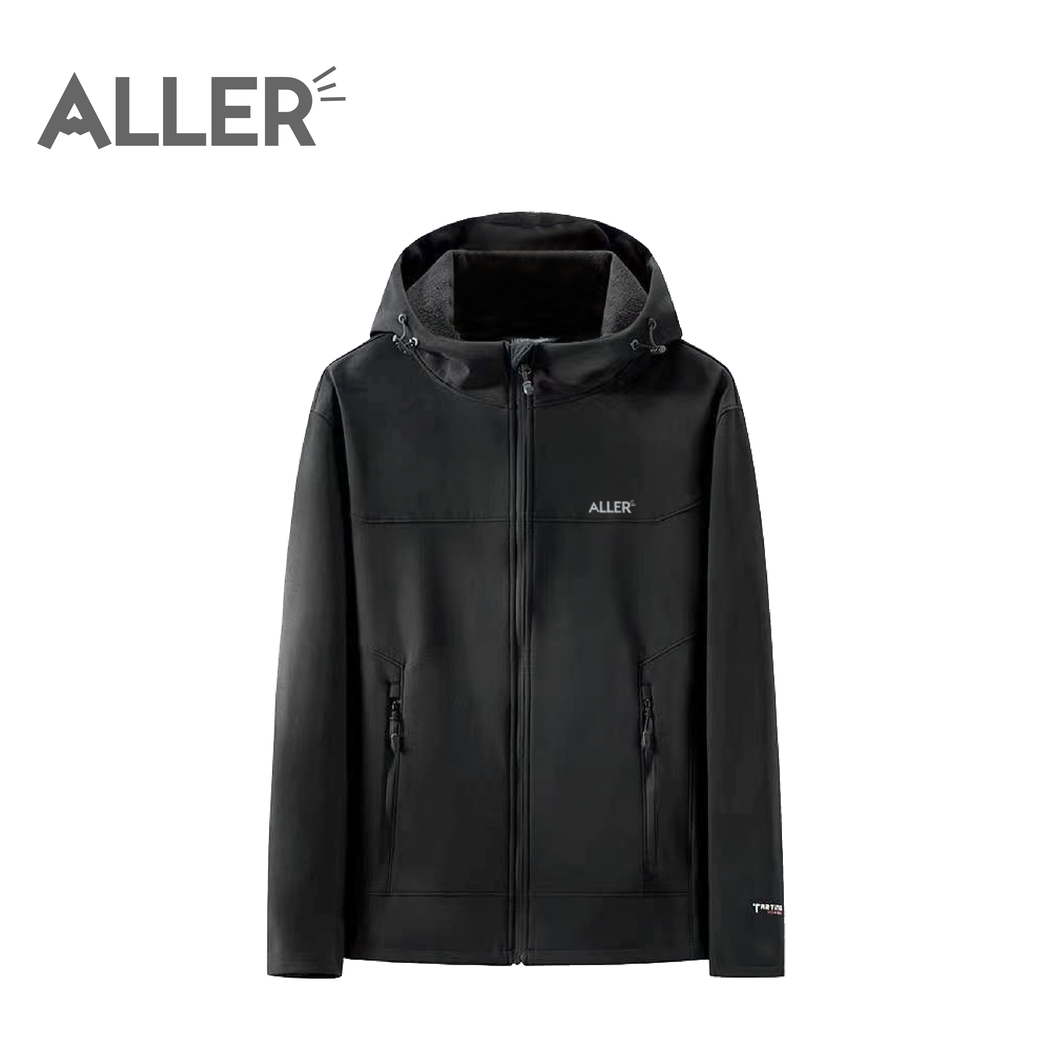 ALLER 全方位刷毛軟殼連帽外套 男款 (3色) 04CKN21E99