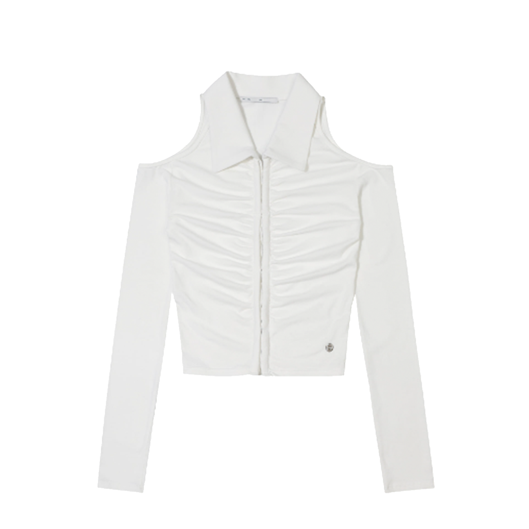 トップス BOHEMSEO SHOULDER HOLE COLLAR T BOHEMSEO SHOULDER HOLE COLLAR T 露肩長袖| FLOMMARKET