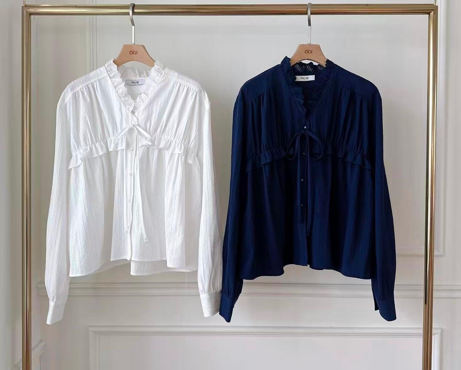 OG5407 樹紋娃娃上衣