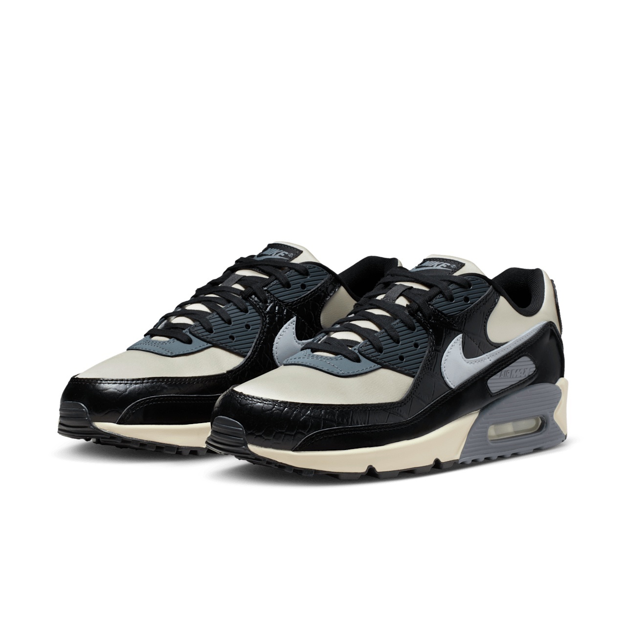 Nike Air Max 90 QS 黑灰 氣墊 緩震 休閒鞋 運動鞋 男鞋 IO4468-100