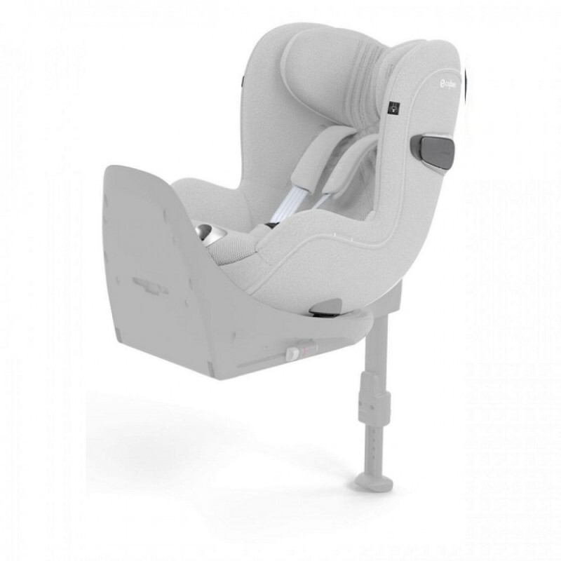 Cybex - Sirona T i-Size Plus 汽車座椅(不能單獨使用，必需另購底座)(淺灰）