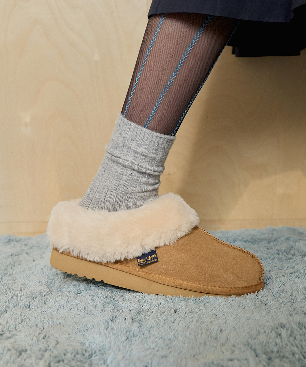 【10/1截單！限時優惠預訂】韓國ROCKFISH WEATHERWEAR WINTER FUR MULES（9色）