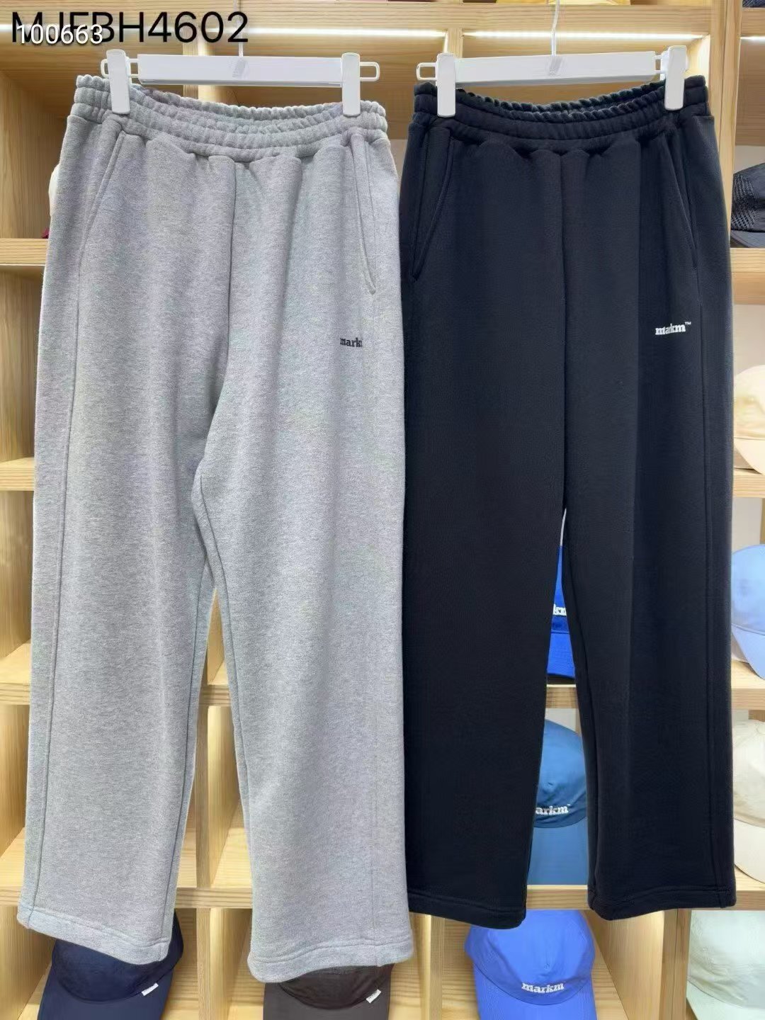 韓國代購 MARKM 休閒修腳款運動褲100663