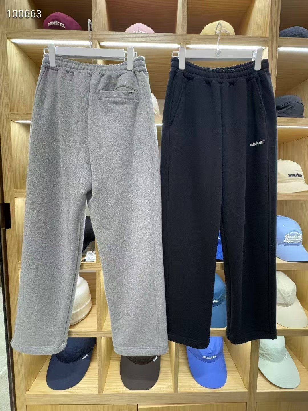 韓國代購 MARKM 休閒修腳款運動褲100663