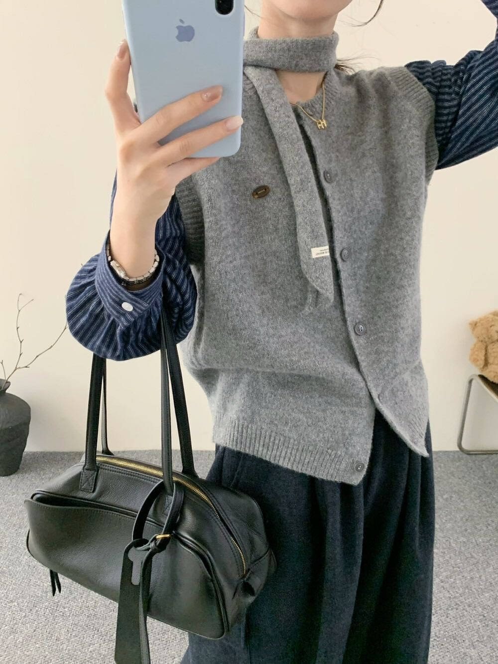 假兩件襯衫背心