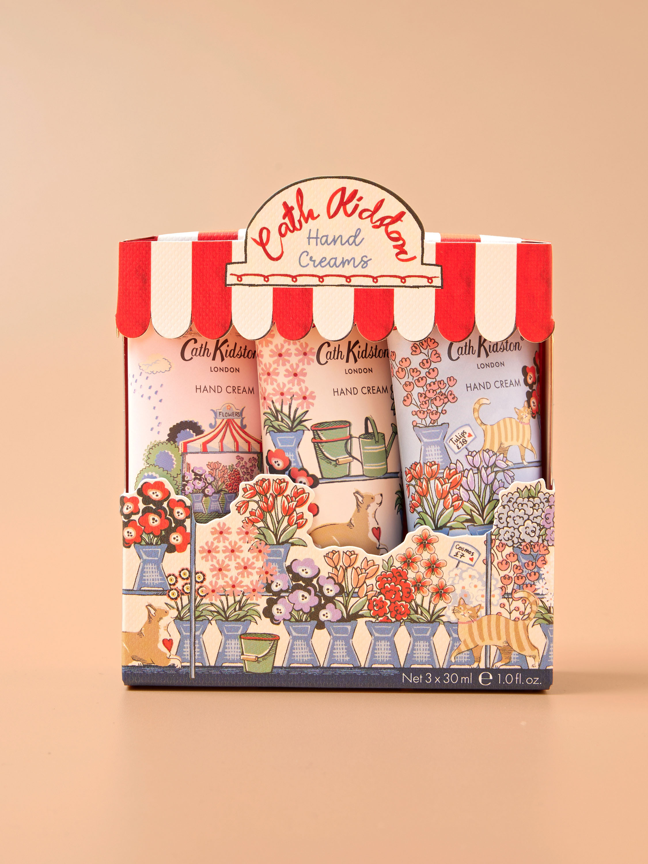 The Flower Market 三入式護手霜(30ml*3)