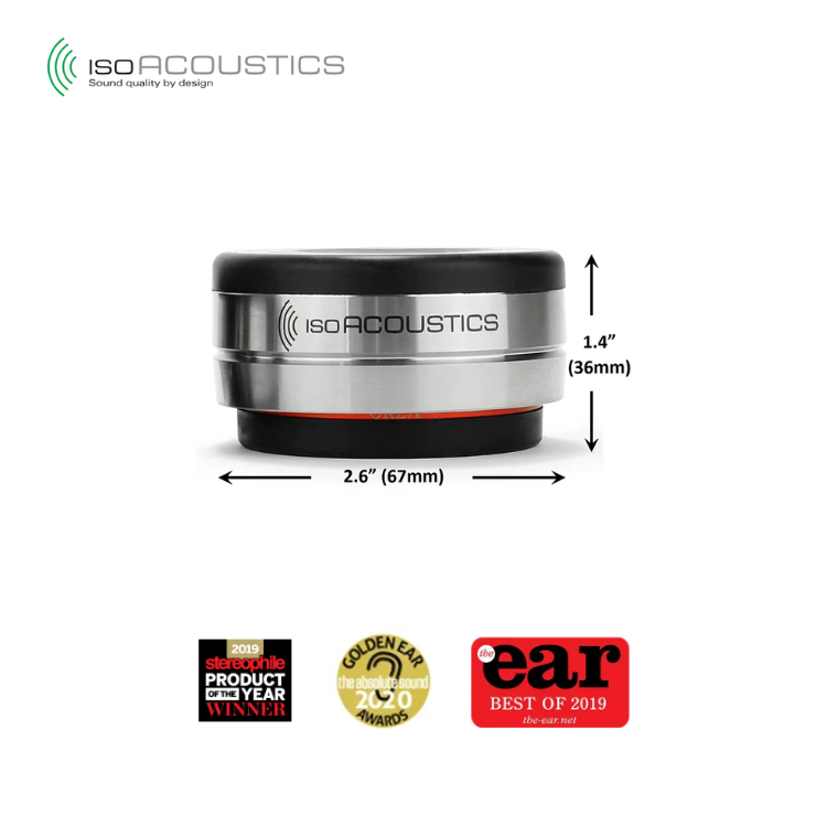 IsoAcoustics OREA Bordeaux 器材承墊 (1粒)