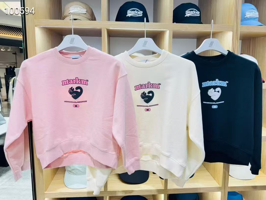 韓國代購 MARKM 短款圓領衛衣MJIBH8450