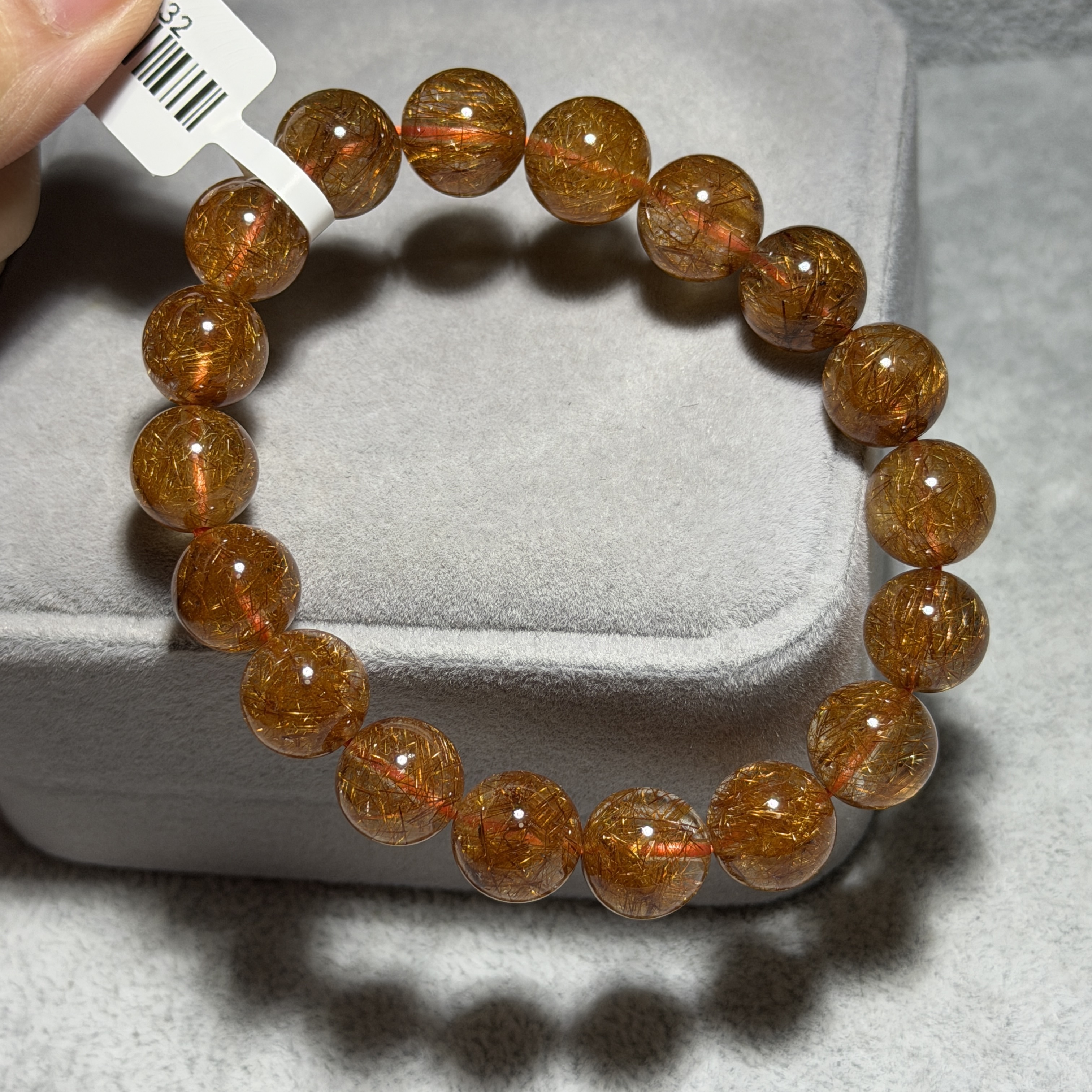 高級數銅髮晶 11+mm KG1532