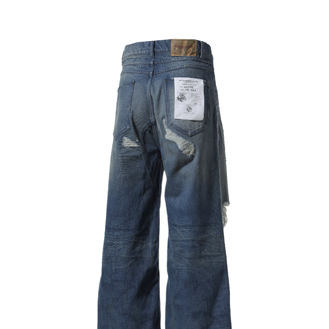 NO/FAITH STUDIOS ITALIAN OCEAN LOOSE CUT 破壞| FLOMMARKET