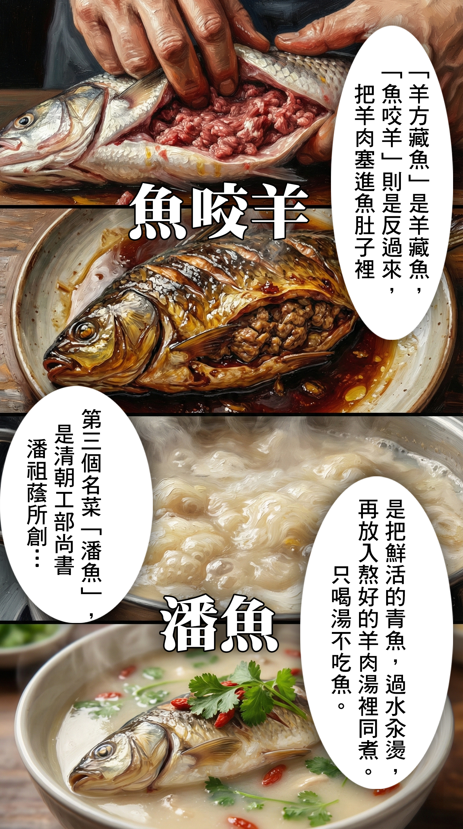 從「潘魚」的傳說看美食哲學：為什麼真正的老饕喝湯不吃魚？