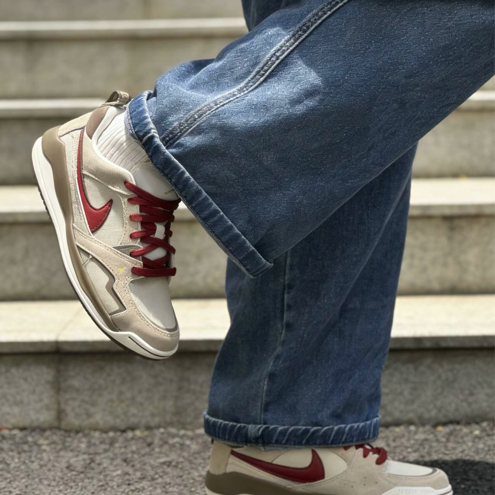 Nike Jordan CMFT Era CNY 馬年限定 米紅 春節 新年配色 男女同款 休閒運動鞋 IQ9781-261