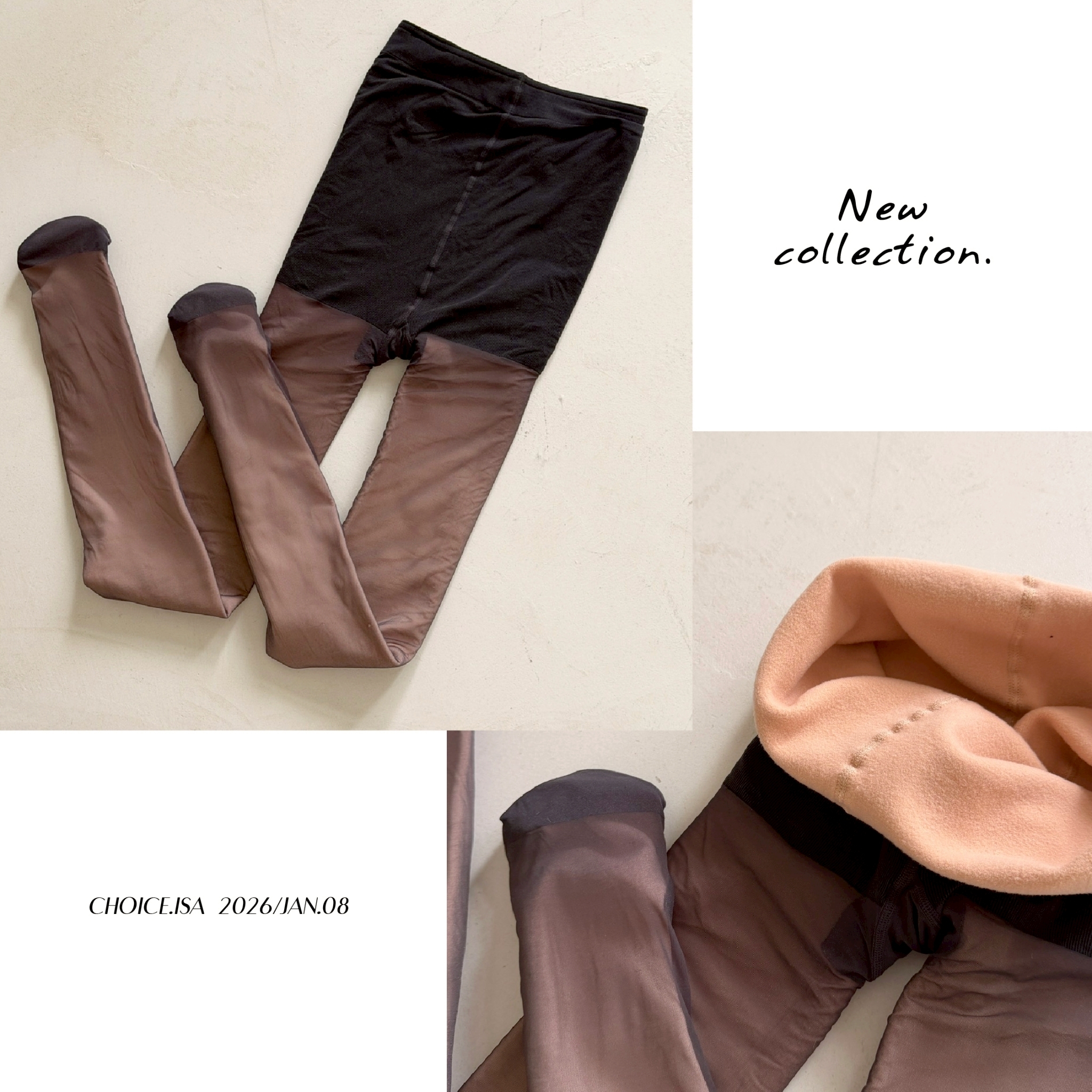 ISA_(冬天也要漂亮) 一條搞定!暖到腳尖光腿神器_61003