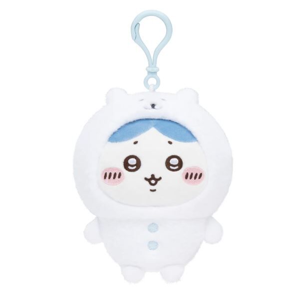 Nagano Characters Mascot (Hachiware Wearing a Joke Bear Hood)