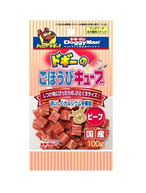 DoggyMan 牛肉小方塊100g
