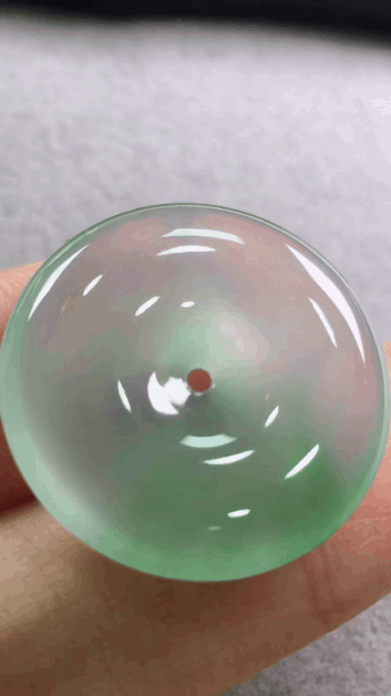 1226336 翡翠精品平安扣 (24.1mm直徑)