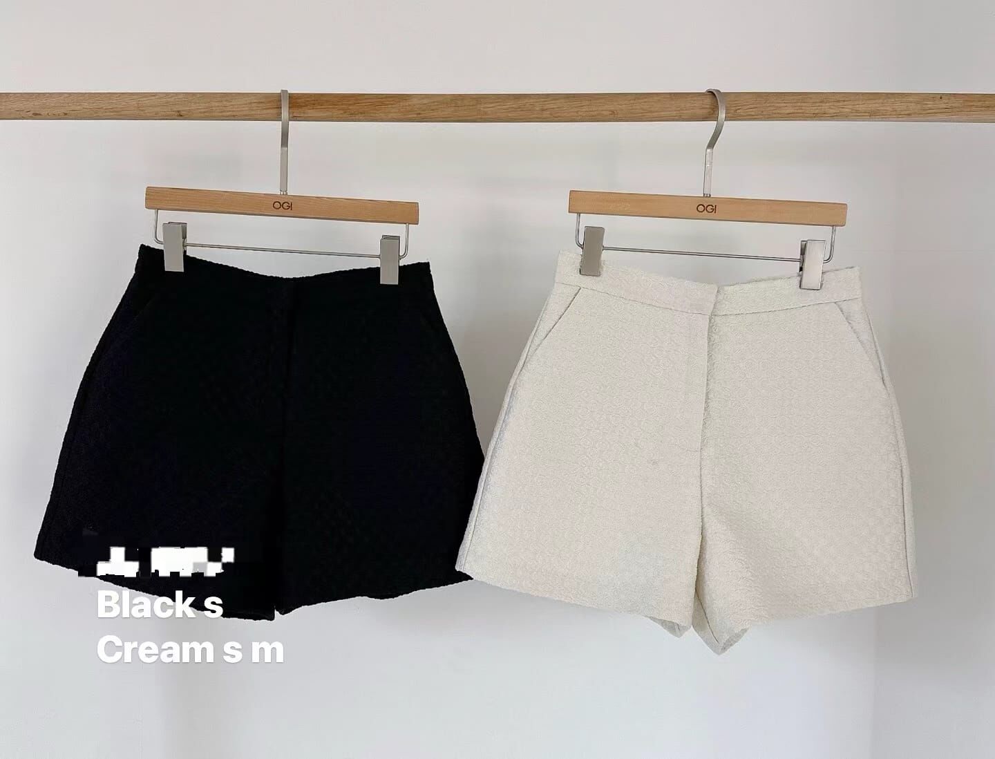 OG5448 暗紋短褲 *特價* (優惠碼同充值購物金不適用)