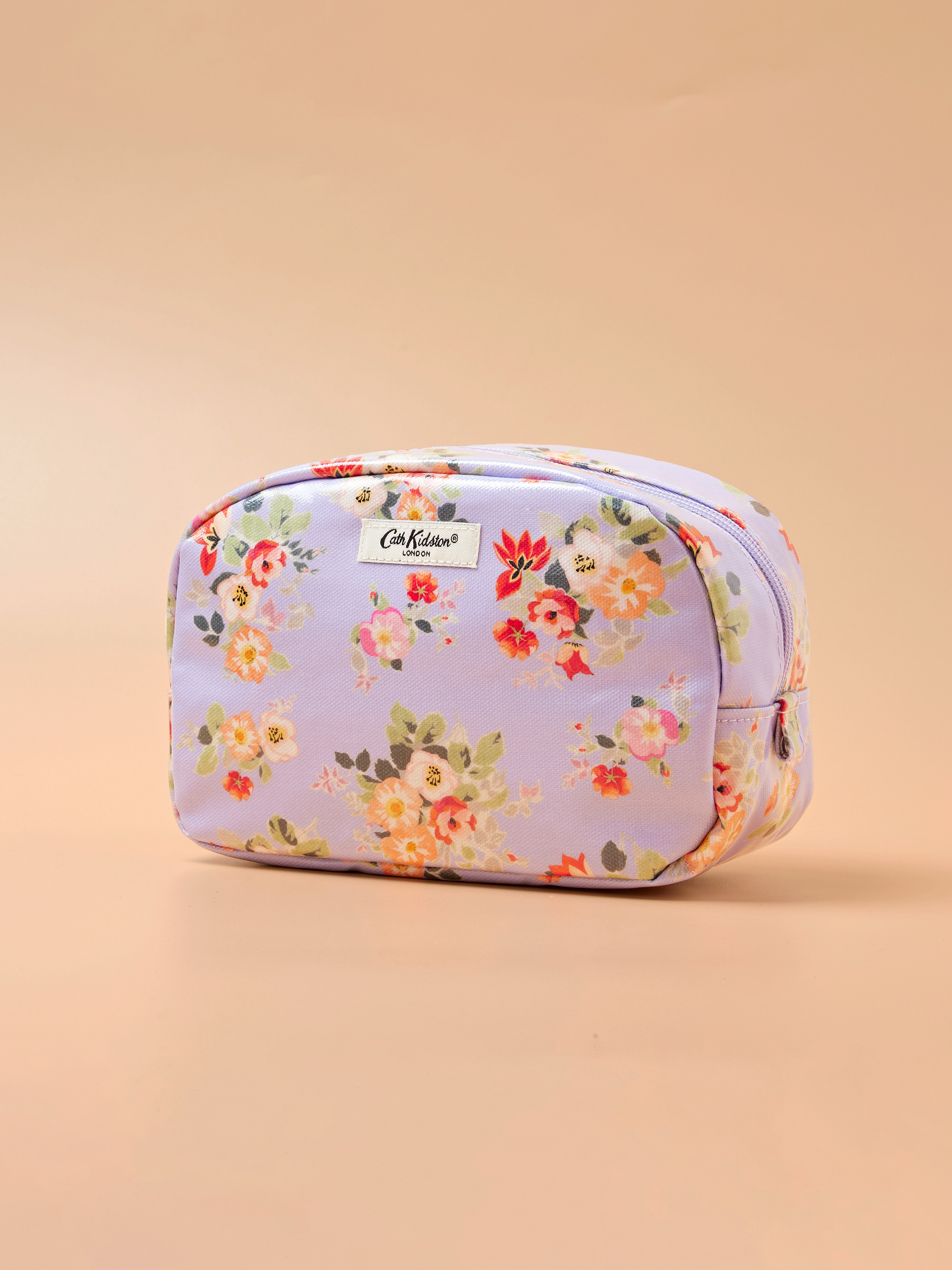 Archive Floral 經典款中型拉鏈化妝包