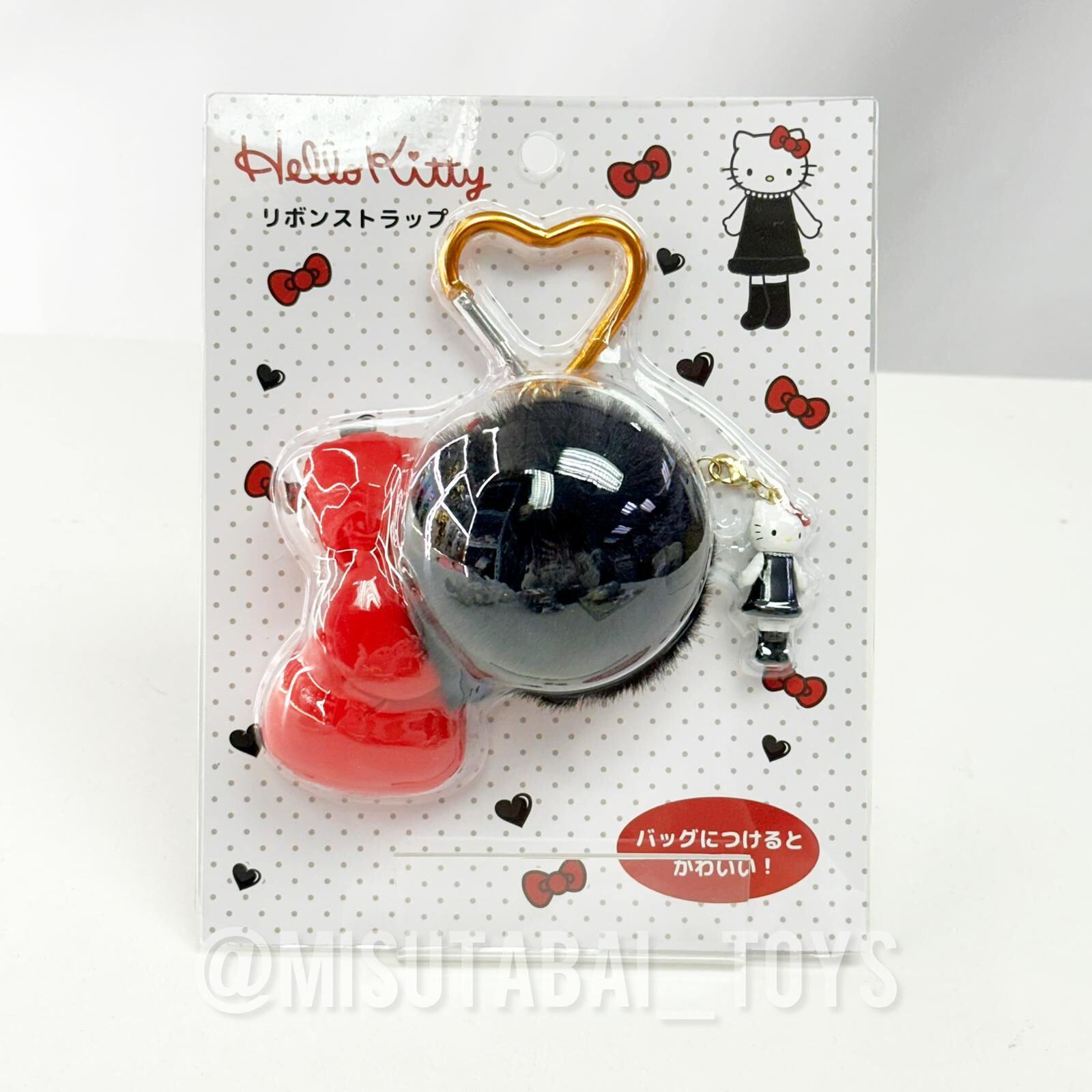 Sanrio Hello Kitty Ribbon Strap (Red)